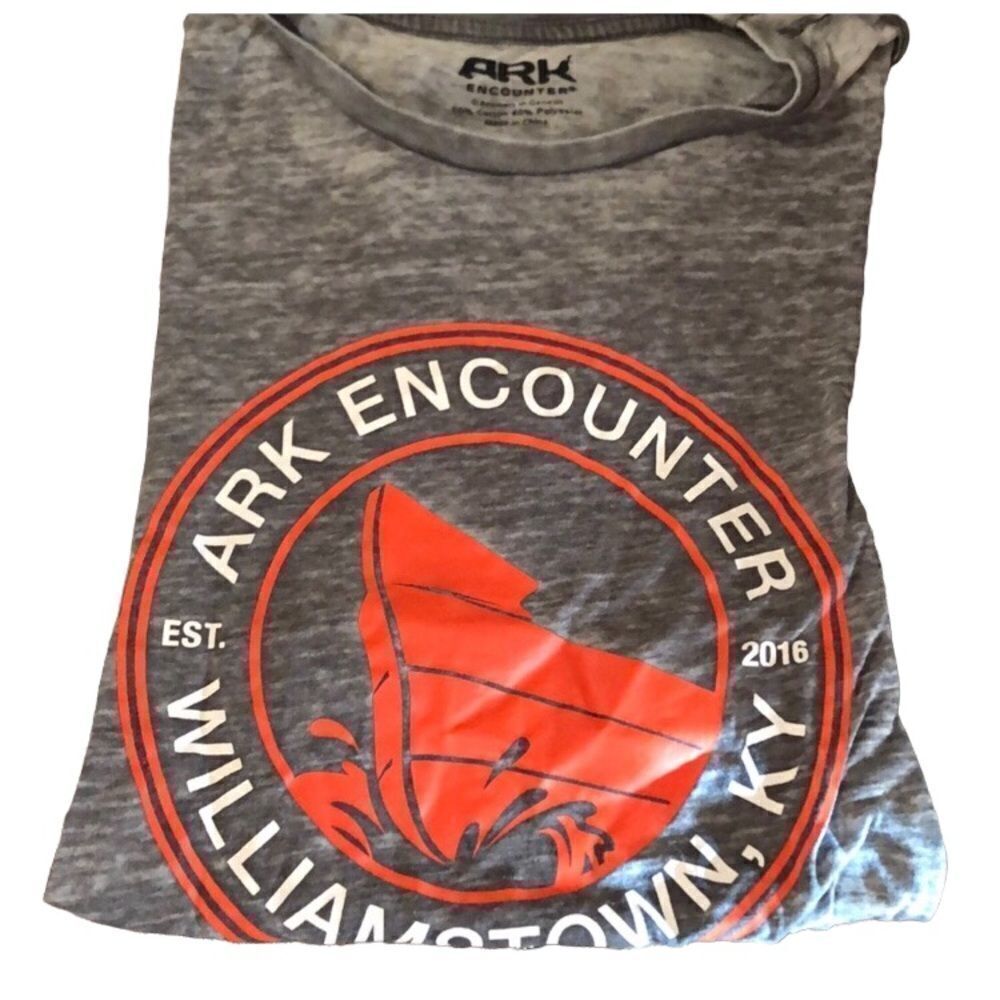 Creation Museum size large ladies thin tee new
